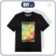T-SHIRT SPORTOWY DZIECIĘCY - LIFE IS GOOD / czarny