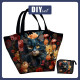 Torba XL z saszetką 2 w 1 - ANIMALS MANDALA wz.7  - zestaw do uszycia