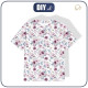T-SHIRT DZIECIĘCY - AKWARELOWY BUKIET wz. 2 - single jersey