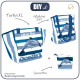 Torba XL z saszetką 2 w 1 - DELFIN (SAVE THE OCEAN) - zestaw do uszycia