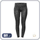 LEGGINSY SPORTOWE - ETNO / kontur