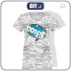 T-SHIRT DAMSKI - KOMIKS / ooops - single jersey