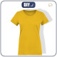 T-SHIRT DAMSKI - B-14 - SPICY MUSTARD - single jersey