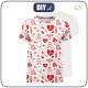 T-SHIRT MĘSKI - RATOWNICTWO (HOBBY I ZAWODY) - czerwony - single jersey