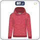 BLUZA DAMSKA (POLA) CLASSIC Z KAPTUREM - ROSA wz. 1 -  dzianina pętelkowa