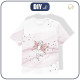T-SHIRT DZIECIĘCY - WRÓŻKA / biały - single jersey