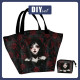 Torba XL z saszetką 2 w 1 - VALENTINE'S DAY / GIRL - zestaw do uszycia
