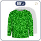 Longsleeve - PIKSELE WZ. 2 / zielony - zestaw do uszycia