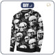 MĘSKA BLUZA (OREGON) BASIC - BAD SKULLS - zestaw do uszycia 