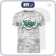 T-SHIRT MĘSKI - KOMIKS / yeah (kolorowy) - single jersey