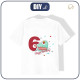 T-SHIRT DZIECIĘCY - 6 URODZINY / TORT - single jersey (128/134)