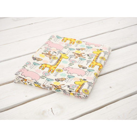 KOLOROWE SAFARI - dresówka pętelkowa