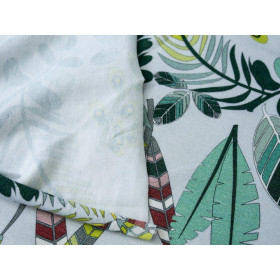 LIŚCIE - dresówka pętelkowa 