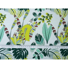 LIŚCIE - dresówka pętelkowa 