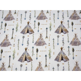 INDIAN / tipi - Jersey wiskozowy WE210