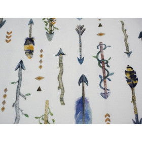 INDIAN / strzały - Jersey wiskozowy WE210