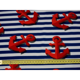 KOTWICE 3D - Jersey wiskozowy WE210