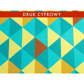 MOZAIKA - dresówka pętelkowa 