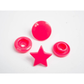 Napy KAM gwiazdka 12mm - fuksja 10kpl