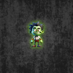 Cute Halloween wz. 7- Welur tapicerski