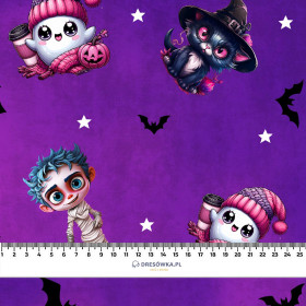 Cute Halloween wz. 6 - Hydrofobowa dzianina drapana 