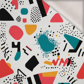 ABSTRACTION WZ.23 - dzianina drapana z elastanem ITY