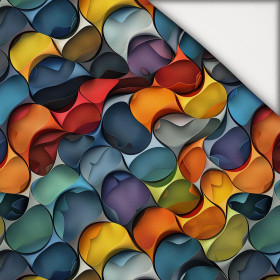 ABSTRACTION WZ.38 - lekka dzianina drapana