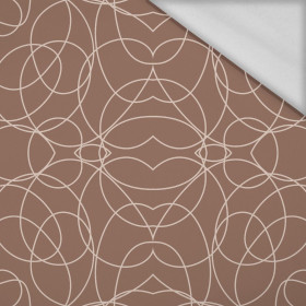 Geometric /Mocha Mousse - Thermo lycra
