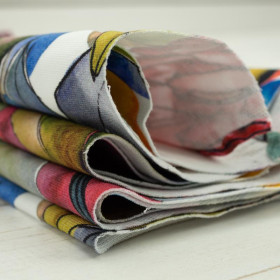 AKWARELOWE KONICZYNY - dresówka pętelkowa SP250