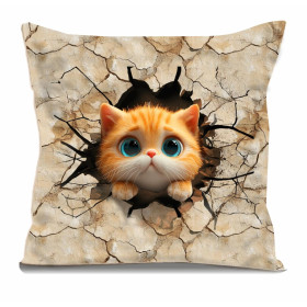 ANIMALS CRACKED wz.5 - dzianina drapana z elastanem ITY