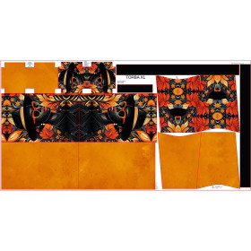 Torba XL z saszetką 2 w 1 - AROUND THE WORLD WZ.18 - zestaw do uszycia