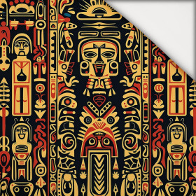 AROUND THE WORLD wz.4 - lekka dzianina drapana