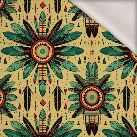 AROUND THE WORLD wz.6 - dzianina drapana z elastanem ITY