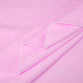 D-177 BARBIE PINK - gruba dresówka drapana D300