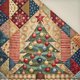 BATIK WZ. 4 - panel 71cm x 100cm/ 2szt.- Welur tapicerski