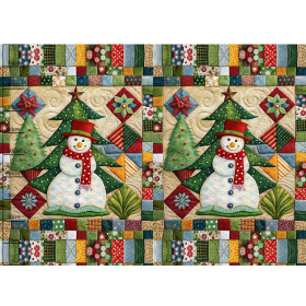 BATIK WZ.6 - panel 71cm x 100cm/ 2szt.- Welur tapicerski