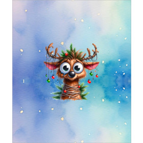 Christmas animal wz. 6 - panel (60cm x 50cm) tkanina wodoodporna