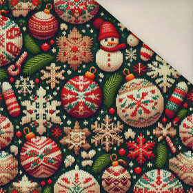 CHRISTMAS SWEATER wz.15- Welur tapicerski
