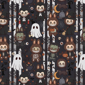 Creepy Cute Halloween WZ.1- Welur tapicerski