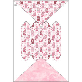 DZIECIĘCA CZAPKA I CHUSTA (CLASSIC) - CREEPY CUTE WZ.7 - zestaw do uszycia  