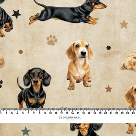DOGS WZ. 2 - Tkanina na obrusy