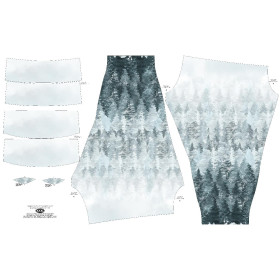 LEGGINSY SPORTOWE - LAS OMBRE (ZIMA W GÓRACH)