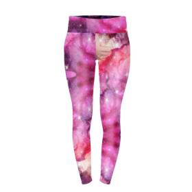 LEGGINSY SPORTOWE -  AKWARELOWA GALAKTYKA WZ. 6