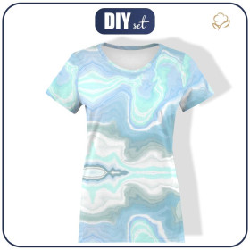 T-SHIRT DAMSKI - AKWARELE wz. 6 - single jersey