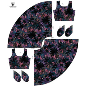 SUKIENKA "ISABELLE" - FLORAL WZ. 7 - zestaw do uszycia
