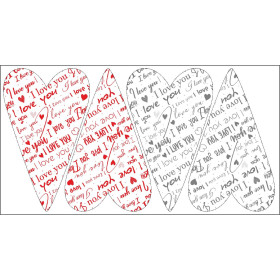 SERDUSZKA DEKORACYJNE - I LOVE YOU