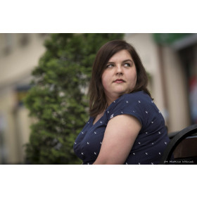 JASKÓŁKI (MINIMAL)  - single jersey z elastanem 