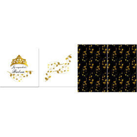 PODUSZKI DEKORACYJNE - JEJ WYSOKOŚĆ BABCIA / korona