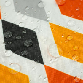 HALLOWEEN KARO- tkanina wodoodporna
