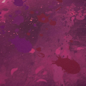 KLEKSY (fuksja) - panel dzianina pętelkowa